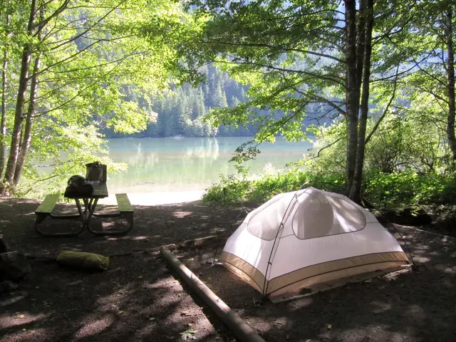 Peaceful Campground Nestled in New York's Catskill Mountains Provides Tranquil Retreat Beside...